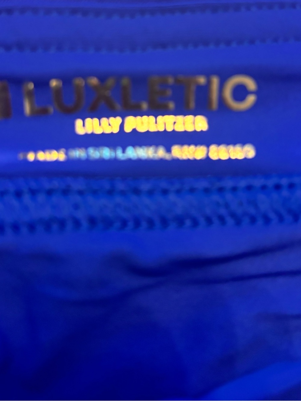 Lilly Pulitzer Royal Blue Pleated golf skort - Picture 3 of 3